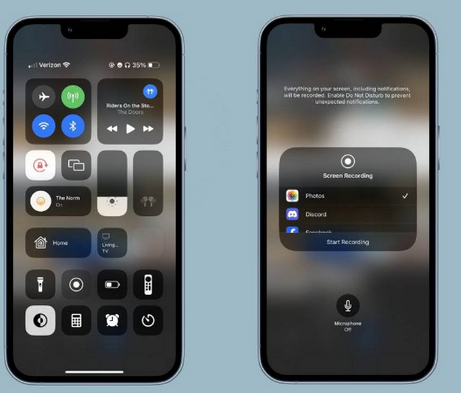 排浦镇苹果15维修分享iPhone15录制屏幕时如何录制音频 