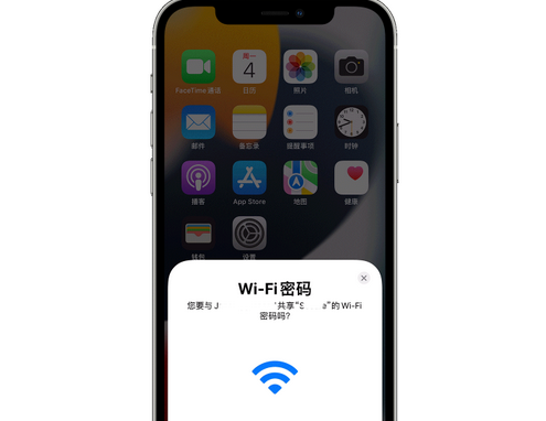 排浦镇苹果15维修店分享iPhone15如何共享Wi-Fi密码 