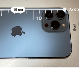 排浦镇苹果14维修分享如何使用iPhone14测距仪测量身高 